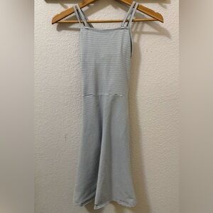 PACT Fit and Flare Striped Sundress in Small